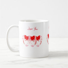 Strawberry Hearts Kaffeetasse
