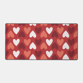 Strawberry Hearts Schreibtischunterlage