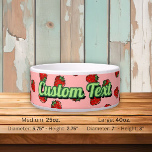 Strawberry Icon Bowl Napf