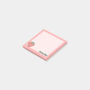 Strawberry Icon Postit Notes Post-it Klebezettel