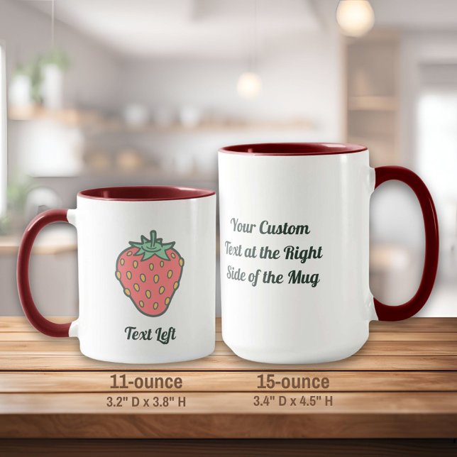 Strawberry Icon-Tasse Tasse (Von Creator hochgeladen)