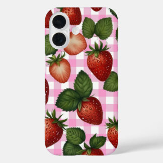 Strawberry iPhone Case