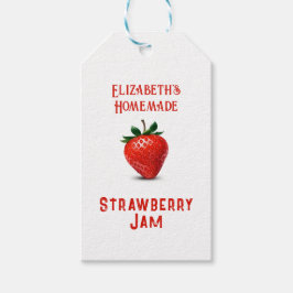 Strawberry Jam Geschenkanhänger