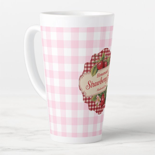 Strawberry Jam Milchtasse (Linke Ecke)
