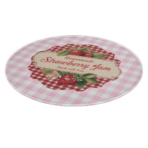 Strawberry Jam Schneidebrett