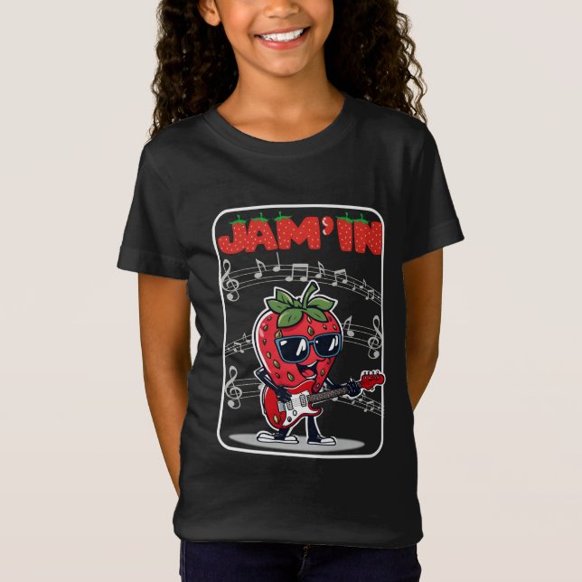 Strawberry Jam'in T-Shirt (Vorderseite)