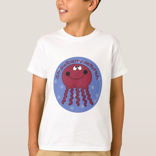 Strawberry Jellyfish T-Shirt (Vorderseite)