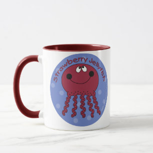 Strawberry Jellyfish Tasse