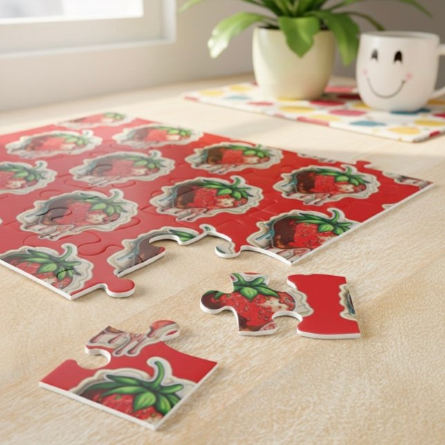 Strawberry Jigsaw Puzzle (Von Creator hochgeladen)