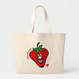 Strawberry *Jumbo Tote Jumbo Stoffbeutel