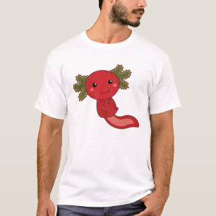 Strawberry Kawaii Axolotl Berry Niedlich T-Shirt