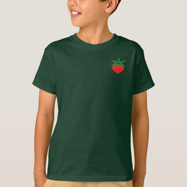 Strawberry Kids Unisex T - Shirt (Vorderseite)