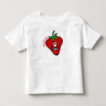 Strawberry *Kids White Tee