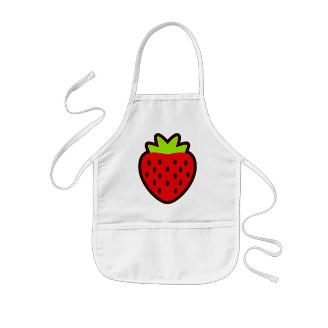 STRAWBERRY KINDERSCHÜRZE (Vorne)