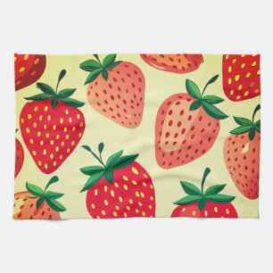 Strawberry Kitchen Handtuch