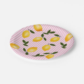 Strawberry Lemonade Summer Party Paper Teller