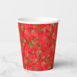 Strawberry Medley Pappbecher