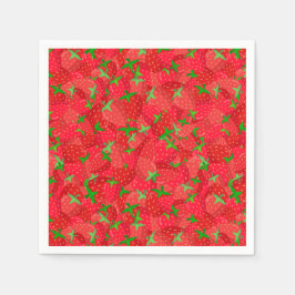 Strawberry Medley Serviette