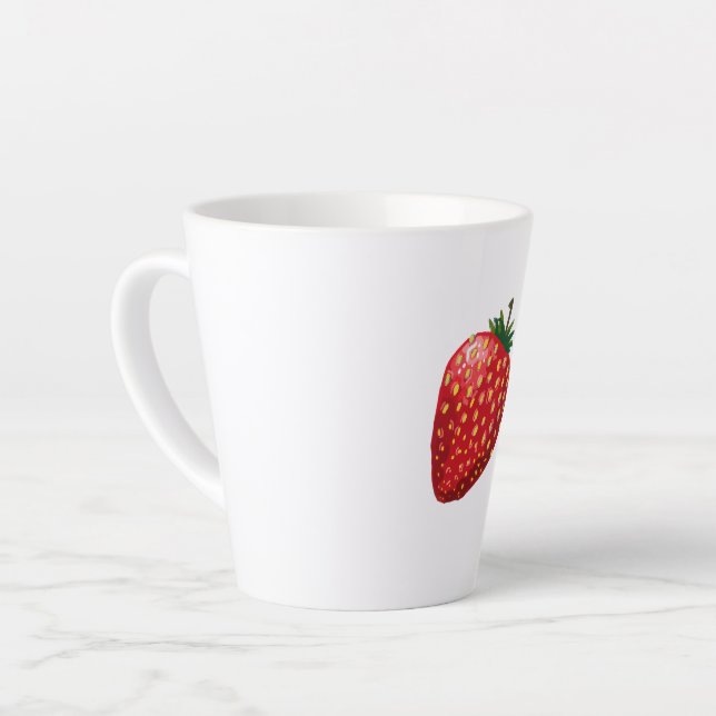 Strawberry Milchtasse (Linke Ecke)