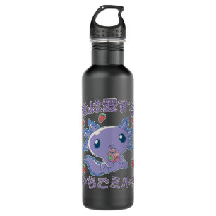 Strawberry Milk Japan Anime Axolotl Gift Edelstahlflasche