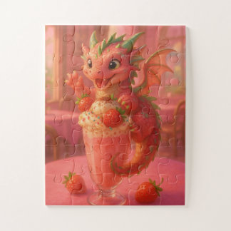 Strawberry milkshake dragon