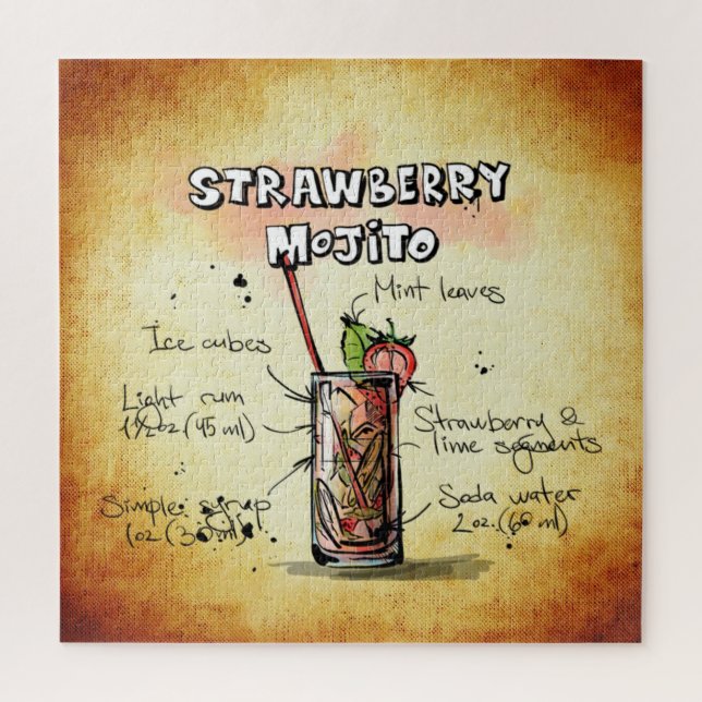 Strawberry Mojito 01 (Vertikal)