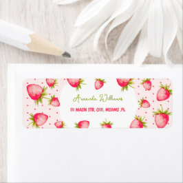 Strawberry Niedlich Summer Pink Green