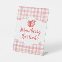 Strawberry Party Sign | Strawberry Birthday Sign