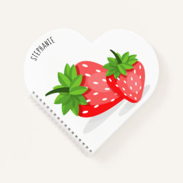 Strawberry Patch Notizbuch