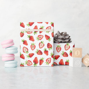 Strawberry Pattern Geschenkpapier