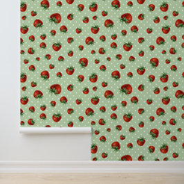 Strawberry Pattern Tapete