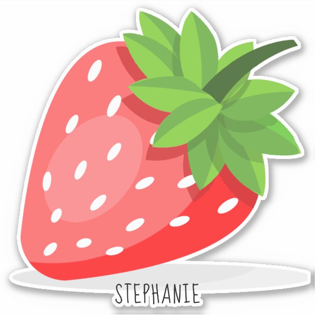 Strawberry-Pflaster Aufkleber (Vorderseite)