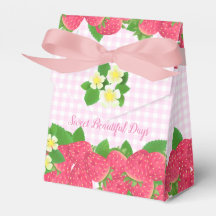 Strawberry Pink Gingham