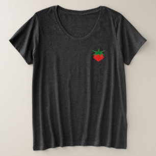 Strawberry Plus Size Women's T - Shirt