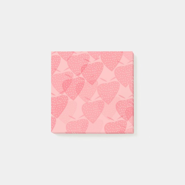 Strawberry Post it Notes Post-it Klebezettel (Vorderseite)