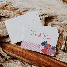 Strawberry Retro Birthday Party