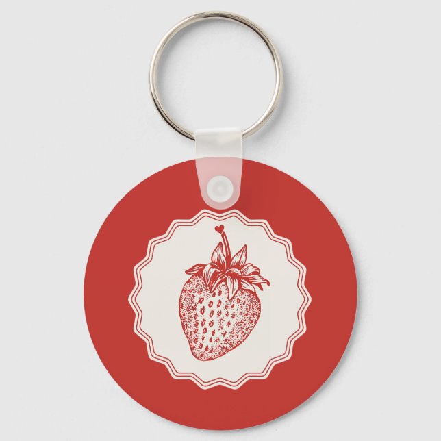 Strawberry Schlüsselanhänger (Vorderseite)