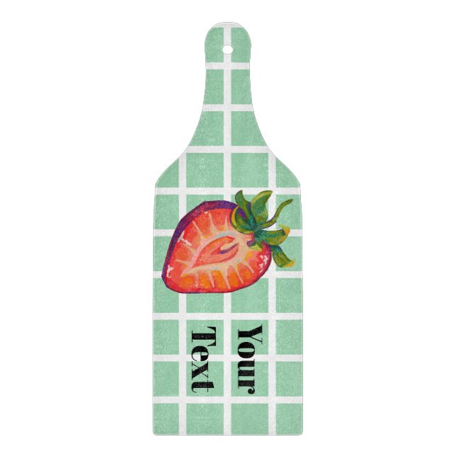 Strawberry  schneidebrett (Vorderseite)