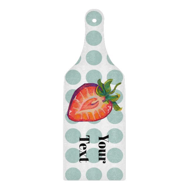 Strawberry  schneidebrett (Vorderseite)