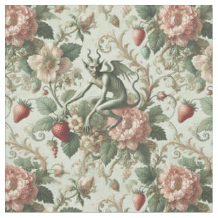 Strawberry Sins - Klassische Gotik Stoff