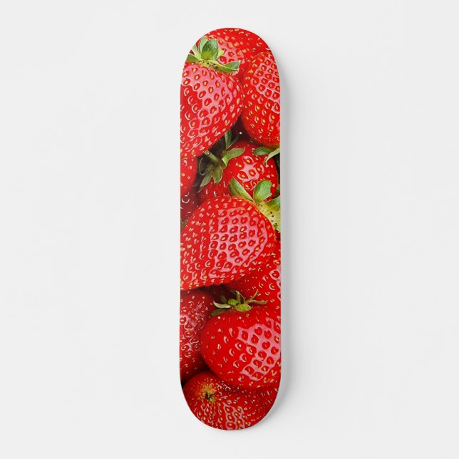 Strawberry Skateboard (Vorne)