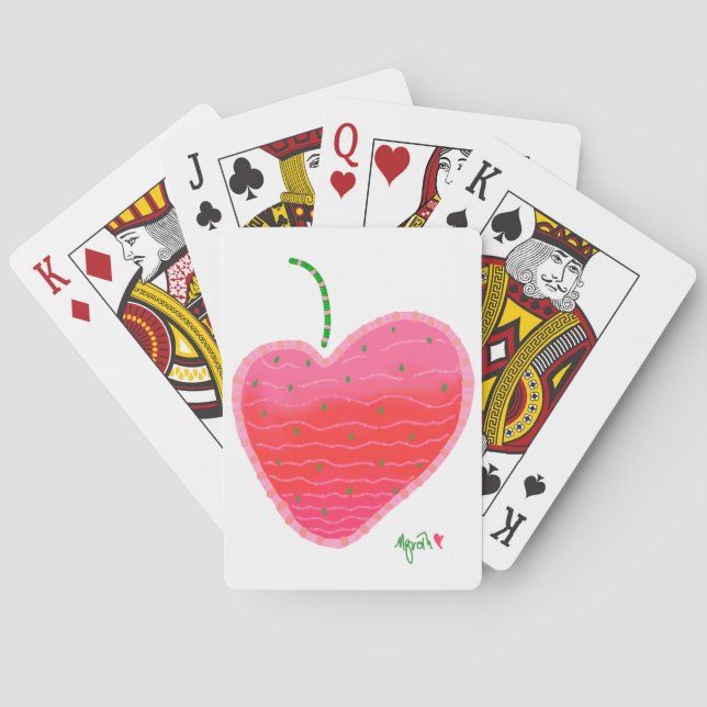 Strawberry-Spielkarten Spielkarten (Rückseite)