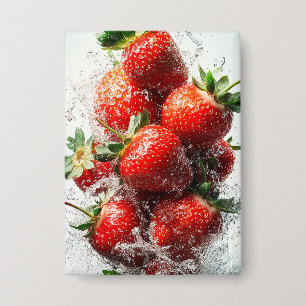 Strawberry Splash Button