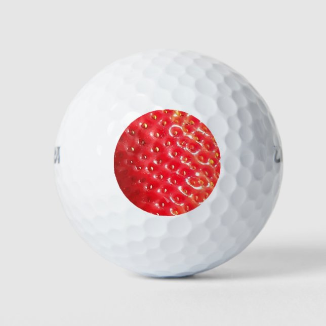 Strawberry Square Golfball (Vorderseite)