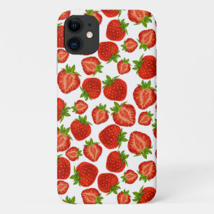 Strawberry Strawberries Red Pattern Case-Mate iPhone Hülle