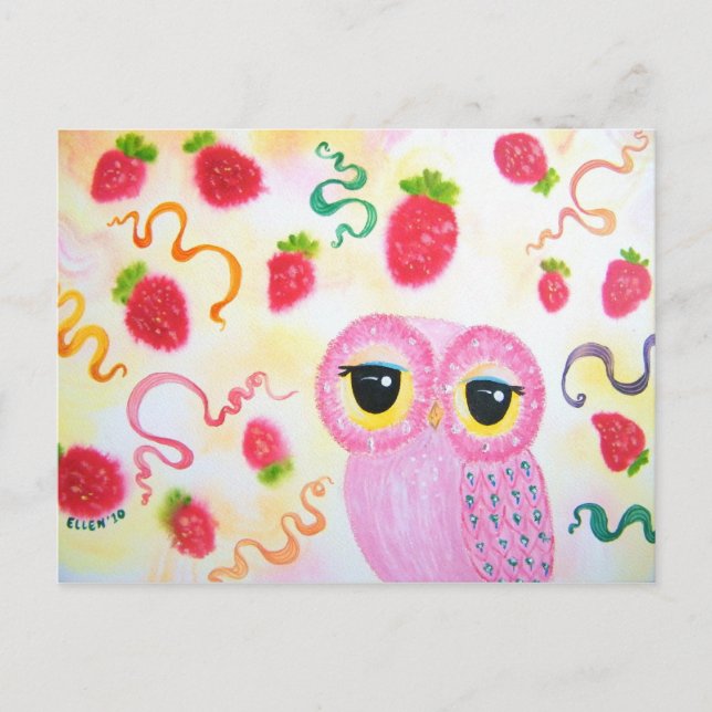 Strawberry Strawberry Postkarte (Vorderseite)