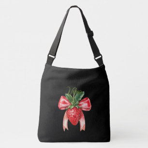 Strawberry Summer Vibes Tragetaschen Mit Langen Trägern