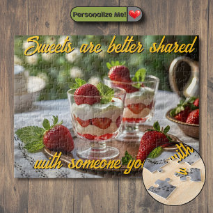 Strawberry-Süßigkeiten Motivierend personalisieren