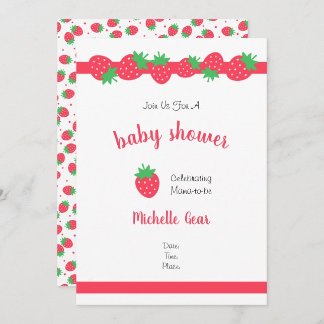 Strawberry Sweet (Vorne/Hinten)