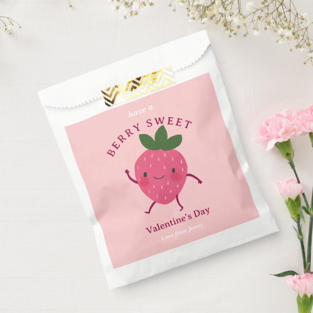 Strawberry Sweet Valentine Geschenktütchen (Versiegelt)
